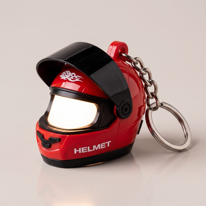 VISORA helmet keychain Red